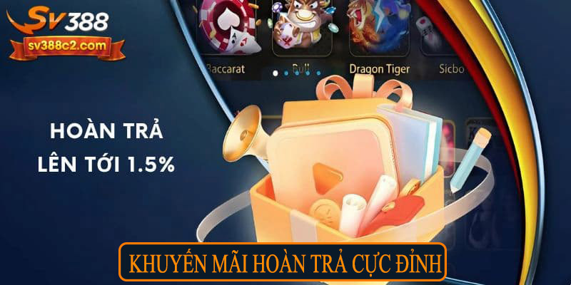 Khuyến mãi hoàn trả cực đỉnh