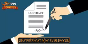 Giấy phép hoạt động SV388 PAGCOR 