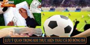 Lưu ý quan trọng khi thực hiện thầu cá độ bóng đá