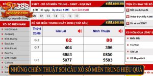 Những chiến thuật soi cầu xổ số miền Trung hiệu quả