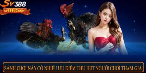 Sảnh chơi này có nhiều ưu điểm thu hút người chơi tham gia