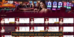 Tổng quan về sảnh AE Sexy Casino tại SV388